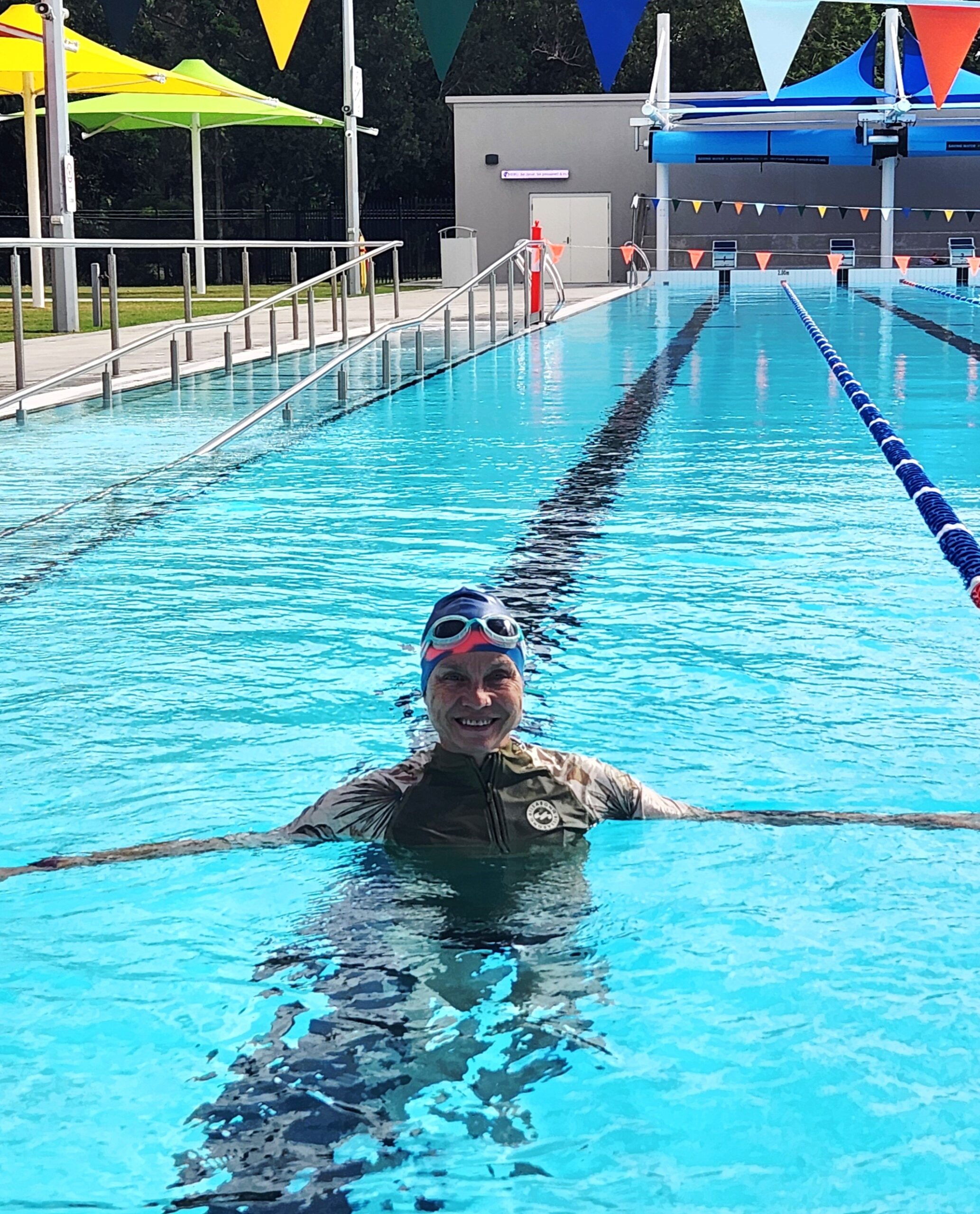 headspace Grafton’s Agneta taking part in Laps for Life!