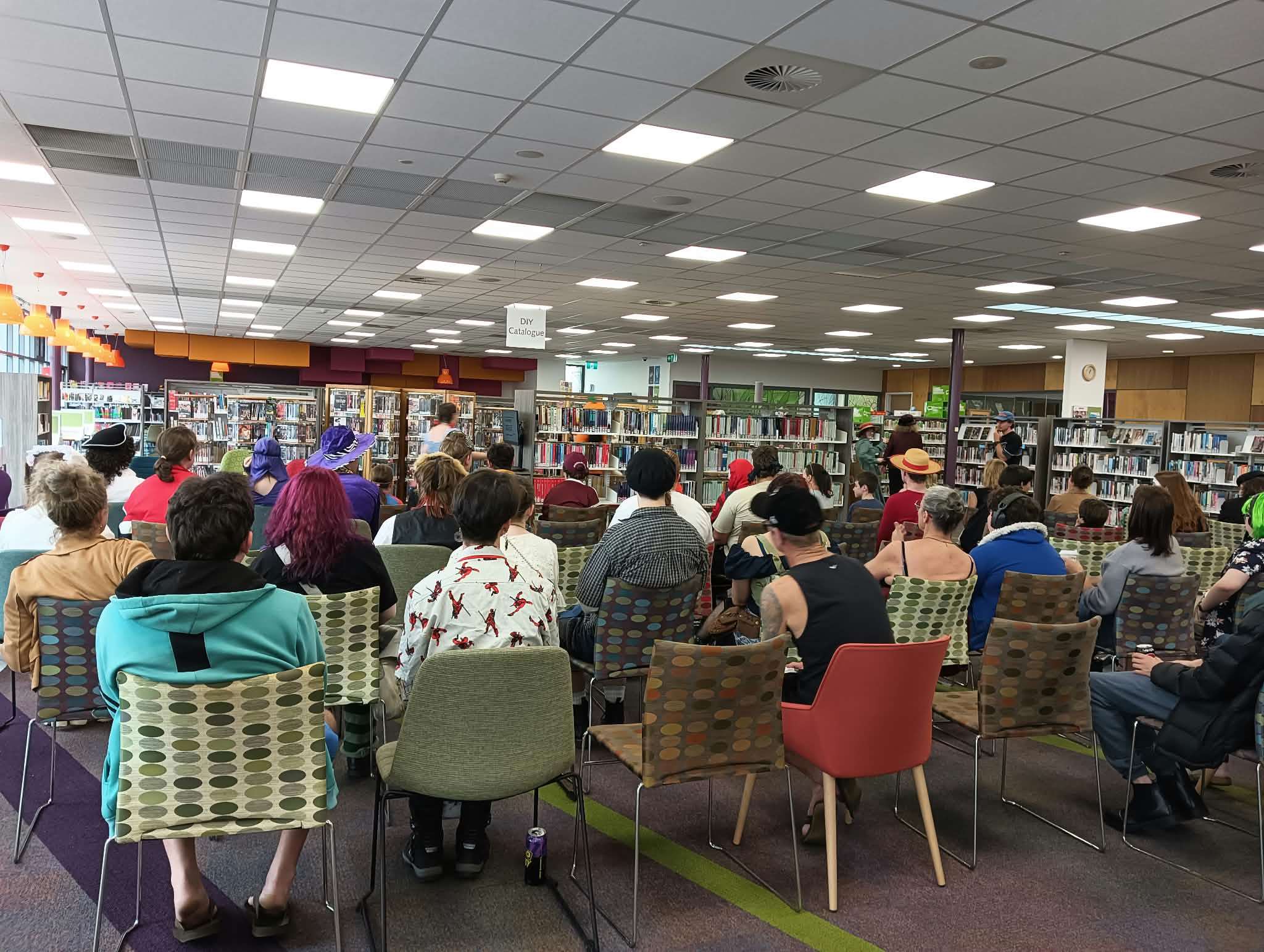 Cosplay at Grafton Library October 2026